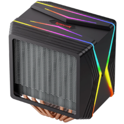 Redragon HODUR CC-2188 ARGB Dual Tower CPU Air Cooler - Image 2