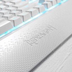 Redragon K512W SHIVA RGB Backlit Membrane Gaming Keyboard (White) - Image 6