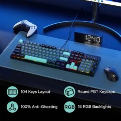Redragon K582 Surara 100% Anti-Ghosting RGB Keyboard With Red Switches - Image 4