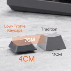 Redragon K609 Horus Pro 65% 3-modes RGB Ultra-Thin Keyboard - Image 7