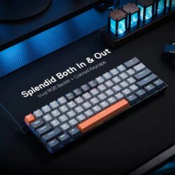 Redragon K644 Caraxes 65% Wired  Mechanical Keyboard RGB - Image 4