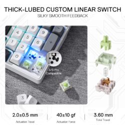 Redragon K656 Garen PRO WB RGB Mechanical Keyboard - Image 12