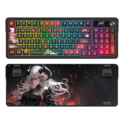 Redragon K719 Artemis Pro RGB PRO Wireless Anime Keyboard - Image 2