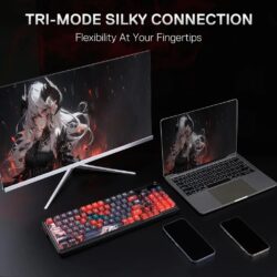 Redragon K719 Artemis Pro RGB PRO Wireless Anime Keyboard - Image 9