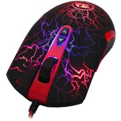 Redragon M701A LAVAWOLF Gaming Mouse, 6400 DPI (Black)