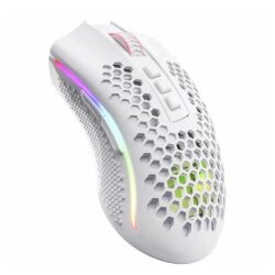 Redragon M808 – KS STORM Pro RGB Wireless Gaming Mouse White - Image 3