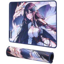 Redragon P046 Small Dark Blue Anime Style 100% Anti-Slip Mouse Pad - Image 4