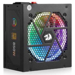 Redragon PS007 850W RGB 80+ Gold Certified Full Module Power Supply - Image 2
