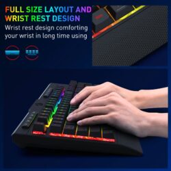 Redragon S151 PRO Membrane Gaming Keyboard & Mouse Wireless Combo - Image 7
