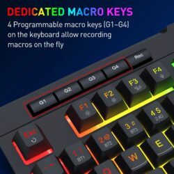 Redragon S151 PRO Membrane Gaming Keyboard & Mouse Wireless Combo - Image 8