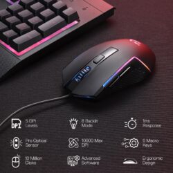 Redragon S151 Membrane Gaming Keyboard & Mouse Wired Combo - Image 8