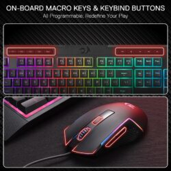 Redragon S151 Membrane Gaming Keyboard & Mouse Wired Combo - Image 5