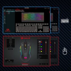 Redragon S151 White Membrane Gaming Keyboard & Mouse Wired Combo - Image 9