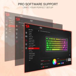 Redragon K673 Ucal Pro 75% AK 3-Modes Gasket RGB Gaming Keyboard - Image 7