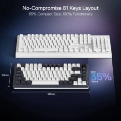Redragon K673 Ucal Pro WB 3-mode Wireless RGB Mechanical Keyboard - Image 6