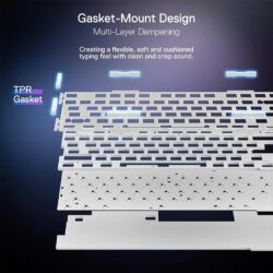 Redragon K673 Ucal Pro WB 3-mode Wireless RGB Mechanical Keyboard - Image 8