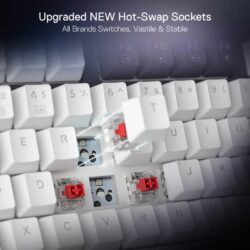 Redragon K673 Ucal Pro WB 3-mode Wireless RGB Mechanical Keyboard - Image 4