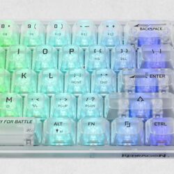 Redragon K617 Transparent 60% Wired Mechanical Gaming Keyboard - Image 3