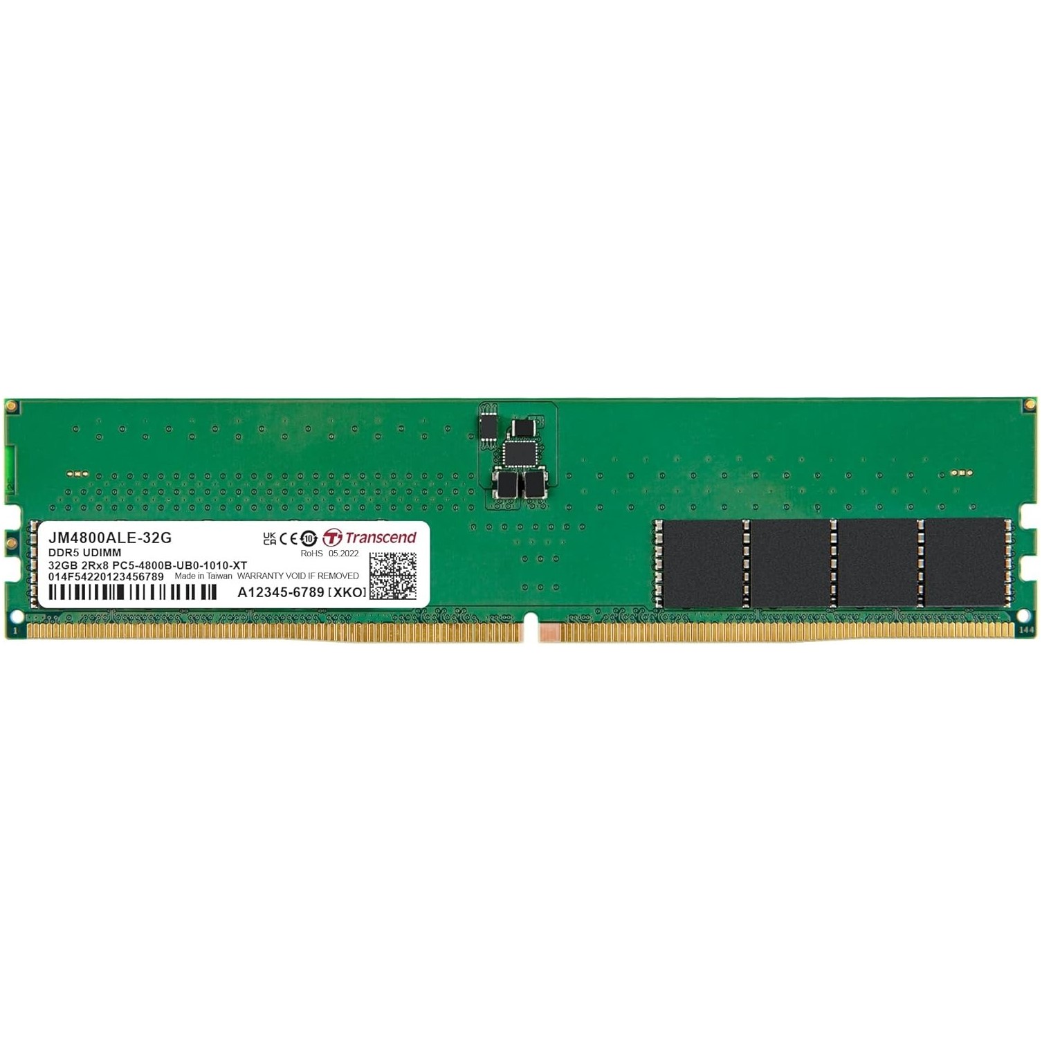 Transcend 32GB 4800MHZ Desktop DDR5 Transcend 32GB 4800MHZ Desktop DDR5