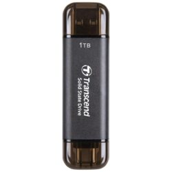 Transcend ESD310C / ESD310S / ESD310P 1TB EXT SSD 1050 MB/s — Color: Black