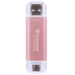 Transcend ESD310C / ESD310S / ESD310P 2TB EXT SSD 1050 MB/s — Color: Pink