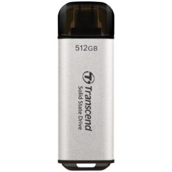 Transcend ESD310C / ESD310S / ESD310P 512GB EXT SSD 1050 MB/s — Color: Silver