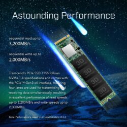 Transcend MTE115S 1TB 2280 NVME Gen 3×4