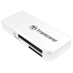 Transcend RDF5W Card Reader SD/Micro SD White
