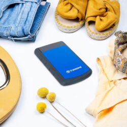 Transcend 4TB EXT HDD BLUE 25H3B / PURPLE 25H3P — Color: Blue