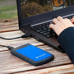 Transcend 4TB EXT HDD BLUE 25H3B / PURPLE 25H3P — Color: Blue