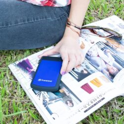 Transcend 4TB EXT HDD BLUE 25H3B / PURPLE 25H3P — Color: Blue