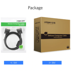 UGREEN 11630 VGA Male to Male 1080P@60Hz Cable 1.5 Meter