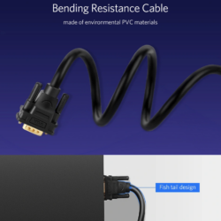 UGREEN 11630 VGA Male to Male 1080P@60Hz Cable 1.5 Meter