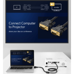 UGREEN 11630 VGA Male to Male 1080P@60Hz Cable 1.5 Meter