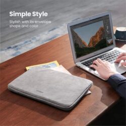 Laptop 20476 Sleeve Case (Nubuck leather & Velvet) 14“-14.9”