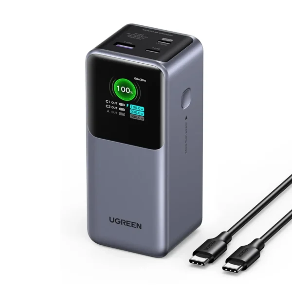UGREEN-35524-Nexode-Power-Bank-20000mAh-130W-PD-Fast-Charging-3-Port-600x600