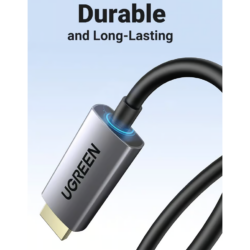 UGREEN 45503 HDMI 4K Male to Male Fiber Optic Cable 10m