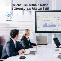 UGREEN 45792 Multi-mode Wireless Silent Ergonomic Mouse Scrolling Master with Ultra-fast Speed
