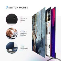 UGREEN 50744 KVM Switch 2 IN 1 Out 4K HDMI Switcher
