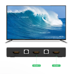UGREEN 50744 KVM Switch 2 IN 1 Out 4K HDMI Switcher