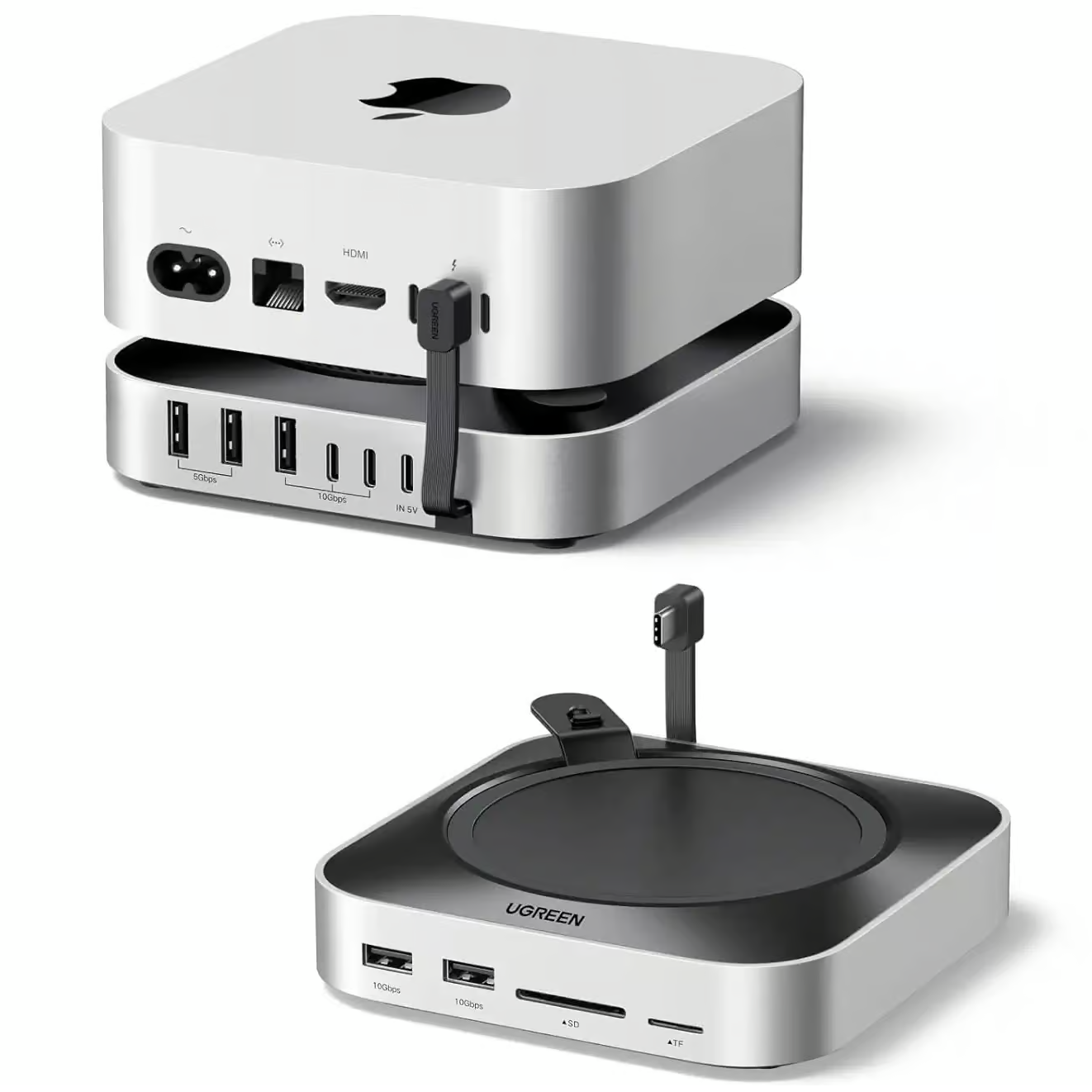 UGREEN 65487 Mac Mini M4 Dock & Stand with NVMe SSD Enclosure UGREEN 65487 Mac Mini M4 Dock & Stand with NVMe SSD Enclosure