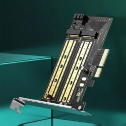 UGREEN 70504 M.2 NVME to PCI-E3.0 Express Card with M.2 SATA