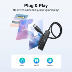 UGREEN 70610 USB-C 3.0 TO 2.5 Inch SATA Converter 50cm