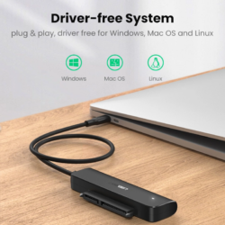 UGREEN 70610 USB-C 3.0 TO 2.5 Inch SATA Converter 50cm