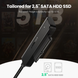 UGREEN 70610 USB-C 3.0 TO 2.5 Inch SATA Converter 50cm