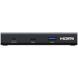 UGREEN 75246 HDMI KVM Switch 1 Monitor 2 Computers, 4 USB 3.0 Ports, 4K@60Hz USB Hub