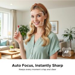 UGREEN 75725A AI-powered 2K Fine Webcam