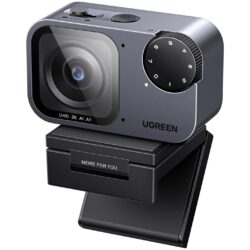UGREEN 75725A AI-powered 2K Fine Webcam