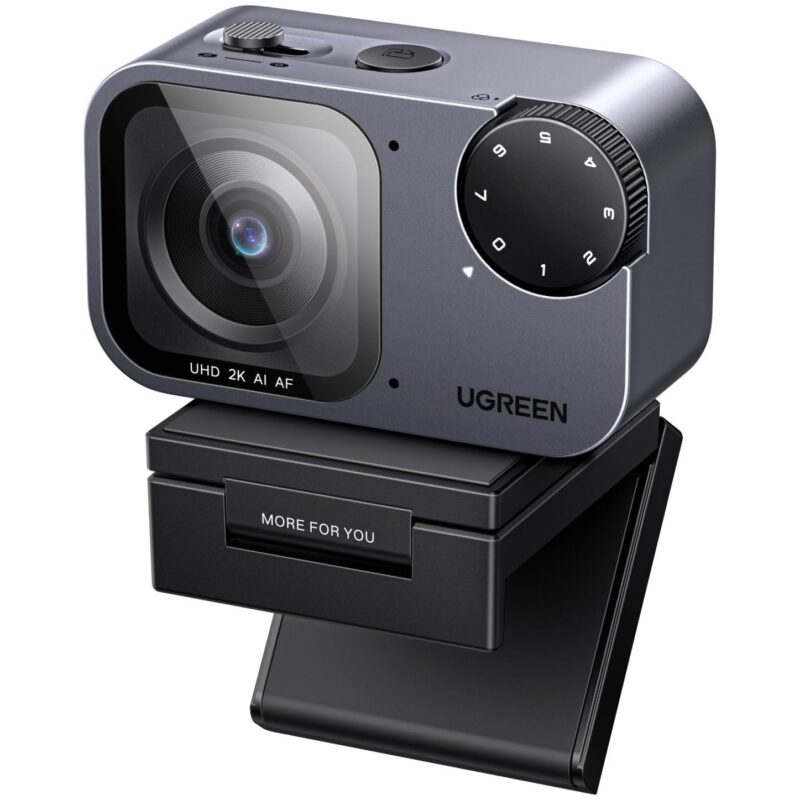 UGREEN 75725A AI-powered 2K Fine Webcam