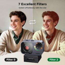 UGREEN 75725A AI-powered 2K Fine Webcam